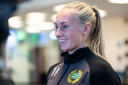 Ellen Wangerheim i mixade zonen