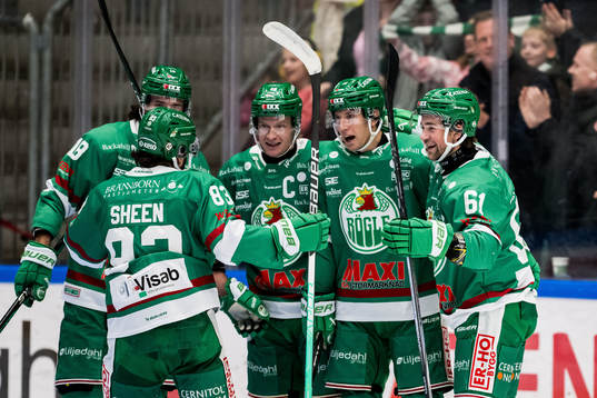 Rögles Adam Tambellini, Anton Bengtsson och Lukas