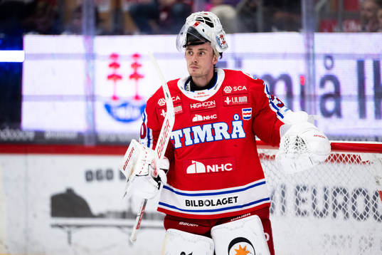 Timrås målvakt Jacob Johansson