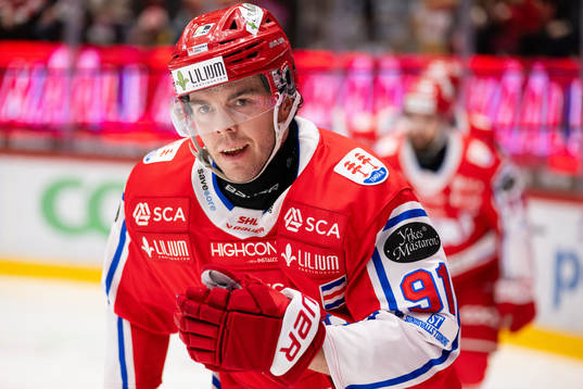 Timrås Magnus Pääjärvi jublar