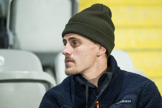 Utsiktens Erik Westermark på läktaren