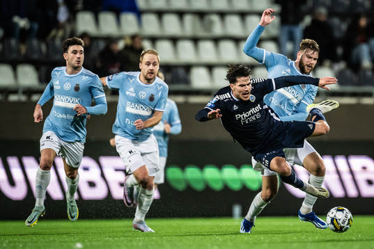 Utsiktens William Milovanovic och Gefles Niclas Håkansson