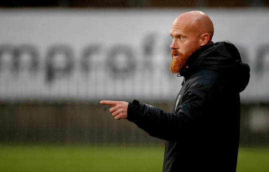 Landskronas tränare Max Mölder