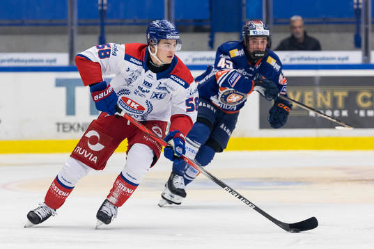 Oskarshamns Hugo Jonasson och Växjös Noah Östlund