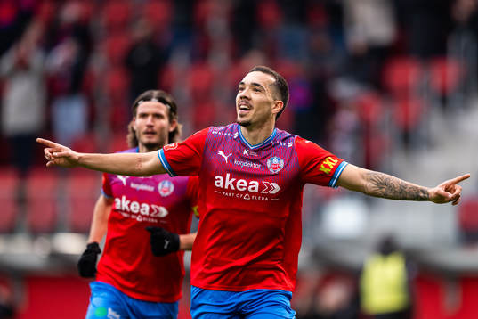 Helsingborgs Lucas Lima jublar