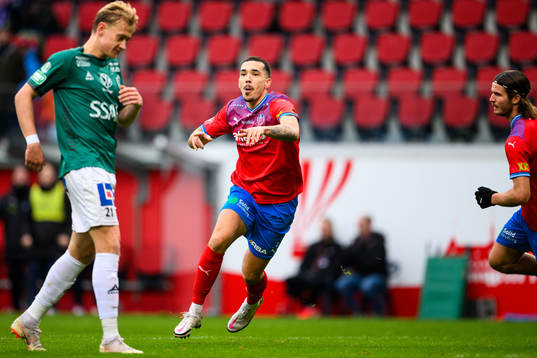 Helsingborgs Lucas Lima jublar