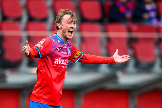 Helsingborgs Rasmus Jönsson reagerar