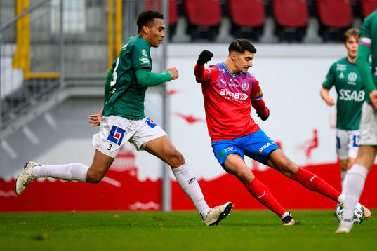 Brages Eirik Asante Gayi och Helsingborgs Amar Muhsin