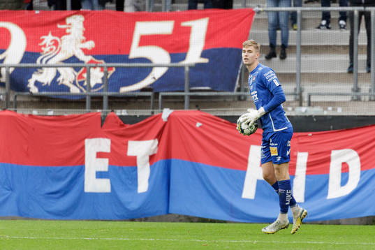 Örgrytes målvakt Mathias Nilsson