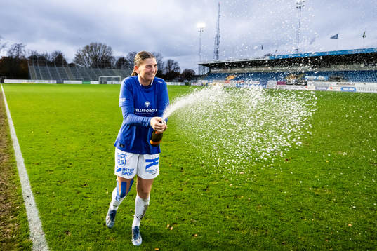 Trelleborgs Saga Ollerstam jublar