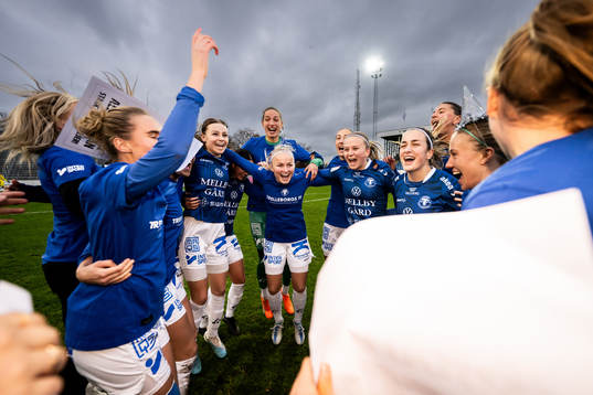 Trelleborgs Alice Egnér, målvakt Somea Polozen och Lova