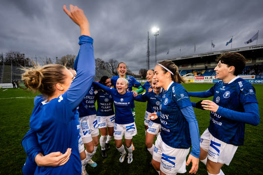 Trelleborgs Lova Sternfeldt (m) jublar