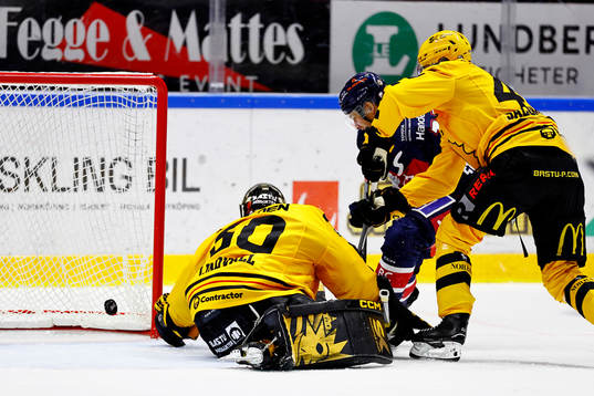 Mål 2-0 av Linköpings Sebastian Strandberg förbi