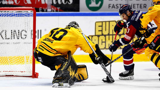 Mål 2-0 av Linköpings Sebastian Strandberg förbi