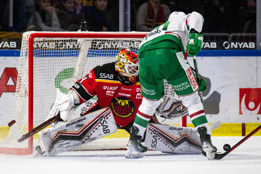 Luleås målvakt Joel Lassinantti