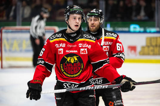 Luleås Pontus Andreasson och Linus Omark