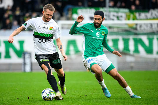 GAISs Jonas Lindberg och Jönköpings Södras Hady Saleh