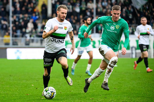 GAISs Joackim Åberg och Jönköpings Södras Taylor