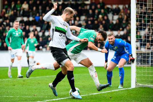 GAISs Gustav Lundgren och Jönköpings Södras Malkolm