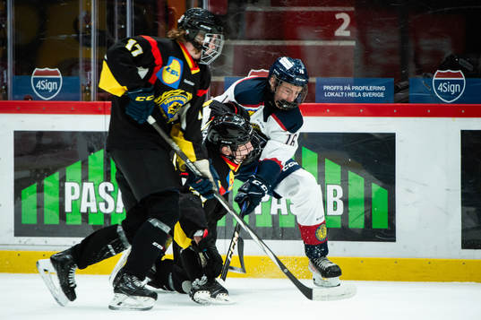 Södermanlands Jonathan Sandberg och Christian Furuvik mot