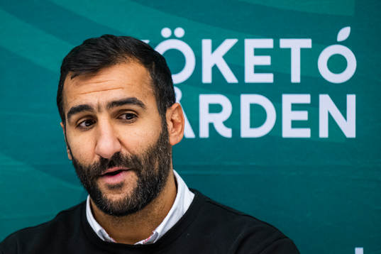 Häckens tränare Mak Lind