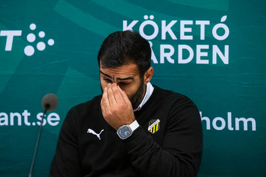 Häckens tränare Mak Lind