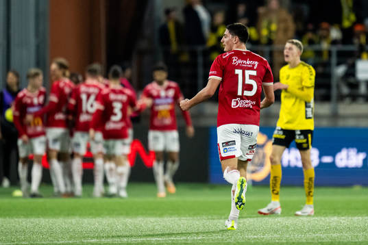 Degerfors Seid Korac jublar