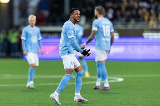Malmö FFs Martin Olsson jublar