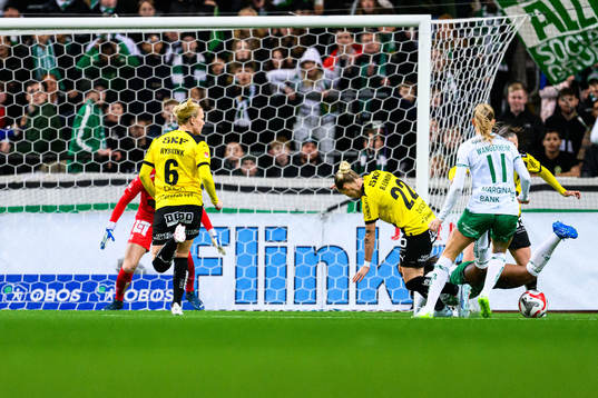 Häckens Marika Bergman Lundin och Hammarbys Madelen Janogy