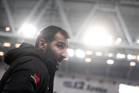 Häckens tränare Mak Lind