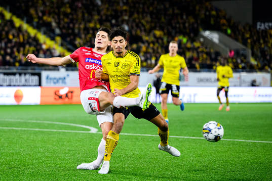 Degerfors Seid Korac och Elfsborgs Ahmed Qasem