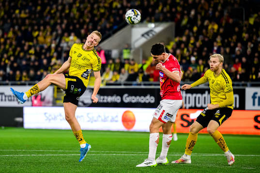 Elfsborgs Per Frick och Sveinn Guðjohnsen