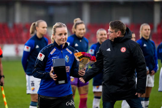 Växjö DFFs Alexandra Jonasson fick pris