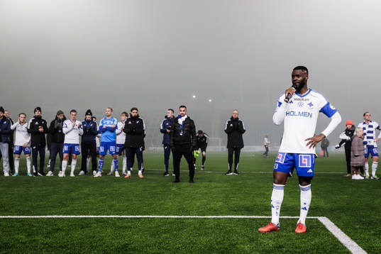 IFK Norrköpings Maic Sema tackar publiken