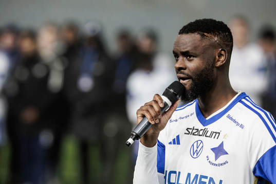 IFK Norrköpings Maic Sema tackar publiken