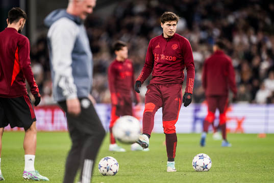 Victor Nilsson Lindelöf of Manchester United before the UEFA Champions League football match between FC Copenhagen and Manchester United