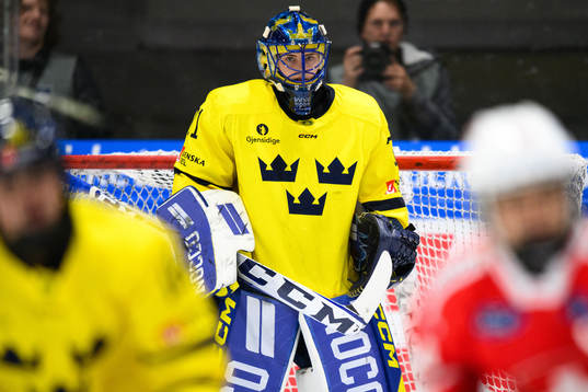 Goaltender Ida Boman of Sweden