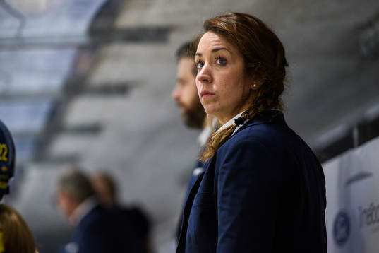 Team manager Sara Ridderlund of Sweden
