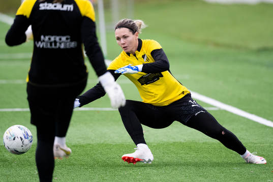 Målvakten Jennifer Falk