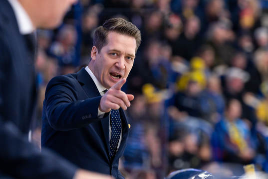 Head coach Sam Hallam of Sweden