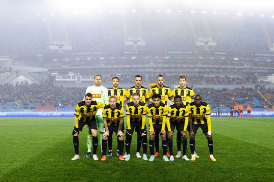 The starting eleven of BK Häcken