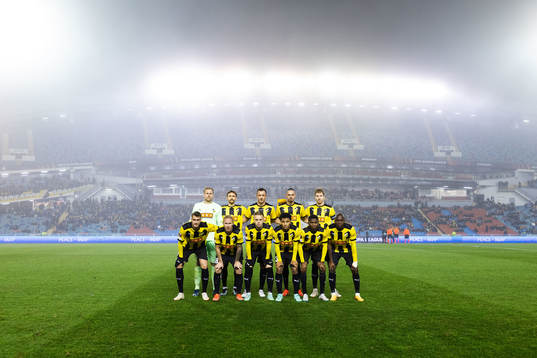 The starting eleven of BK Häcken