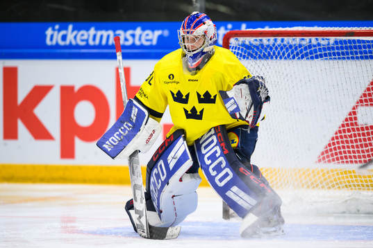 Goaltender Ebba Svensson Träff of Sweden