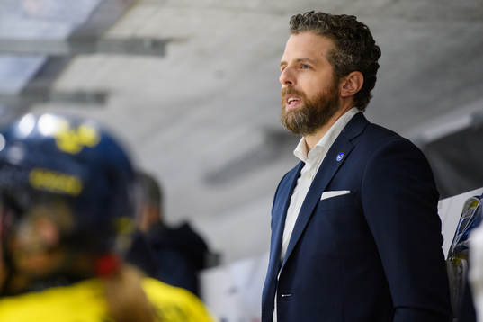 Head coach Ulf Lundberg of Sweden