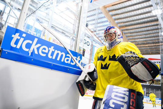 Goaltender Ebba Svensson Träff of Sweden