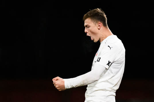 Helsingborgs Erik Ring jublar