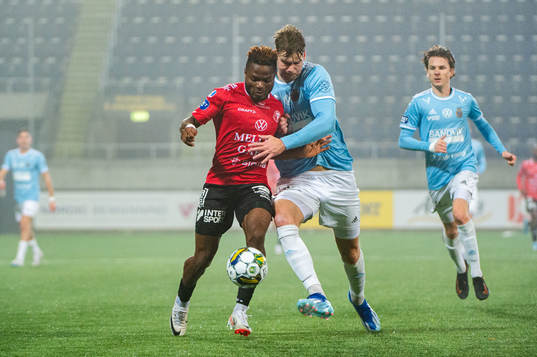 Trelleborgs Henry Offia och Gefles Niclas Håkansson