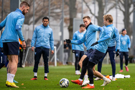 Pontus Jansson, Jonas Knudsen och Oscar Lewicki