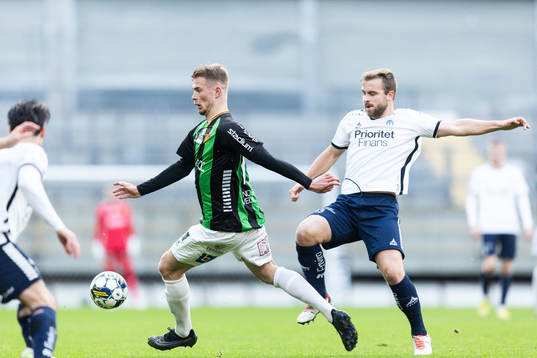 GAISs Alexander Ahl Holmström och Utsiktens Erik Gunnarsson