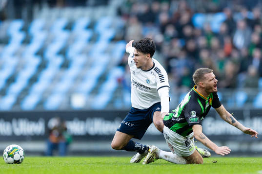 Utsiktens William Milovanovic och GAIS Jonas Lindberg